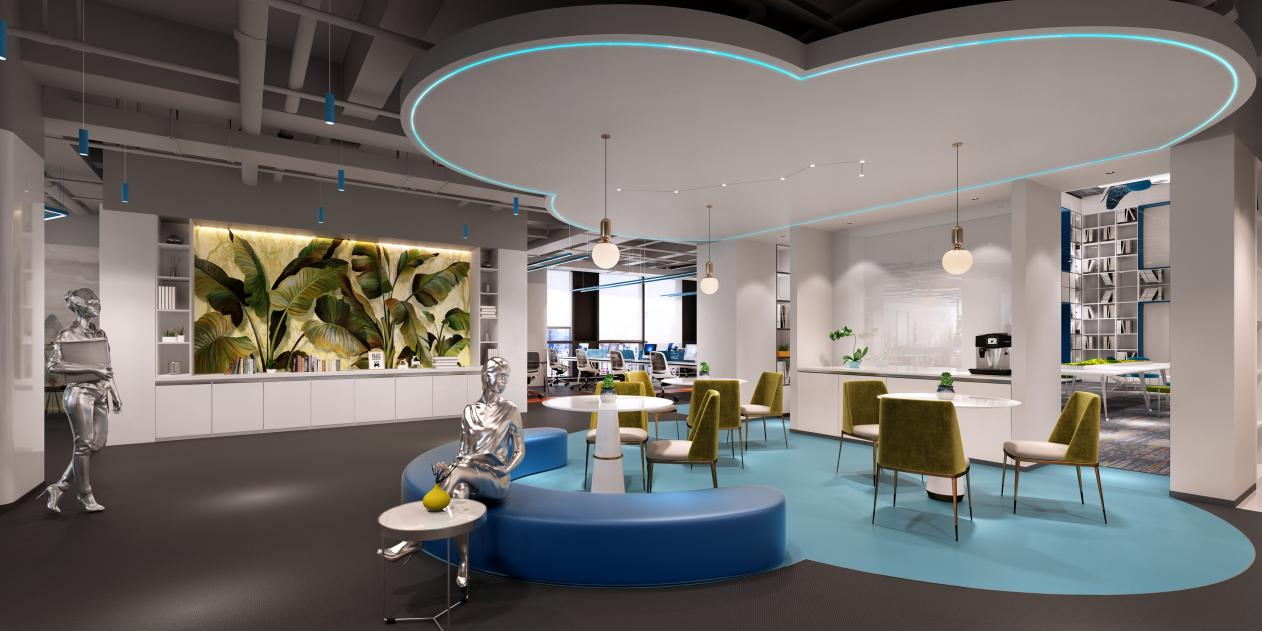 科技风办公室设计公司：塑造未来的工作空间